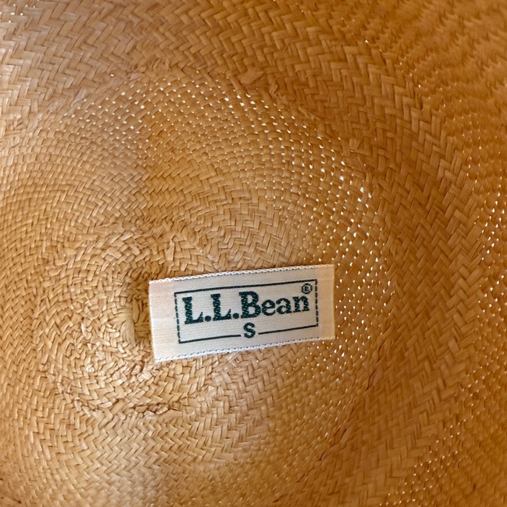 Vintage LL bean straw hat - Picture 3 of 3
